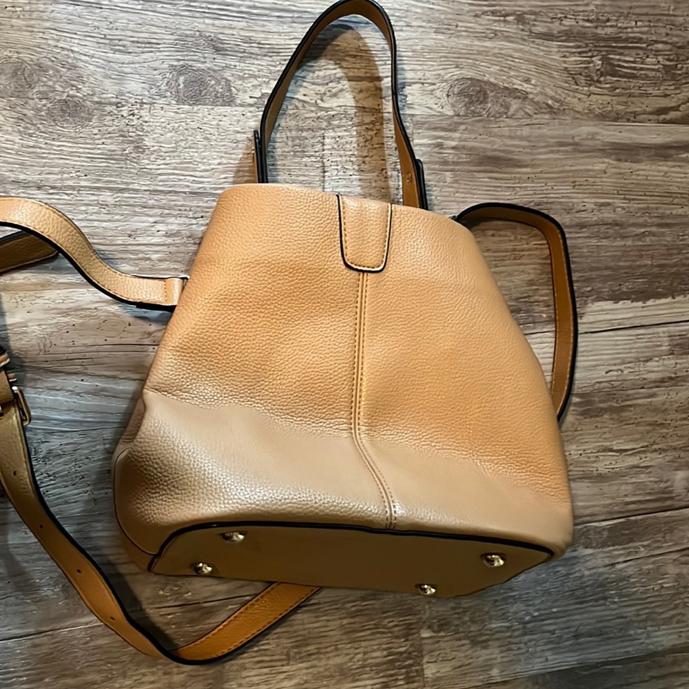 Joy Susan Cute Tan Bucket Bag